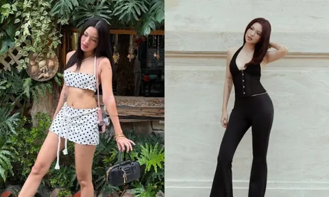 Chân dài đình đám Vbiz diện bikini "nét căng": Body siêu nóng bỏng, sắc vóc ngày càng thăng hạng