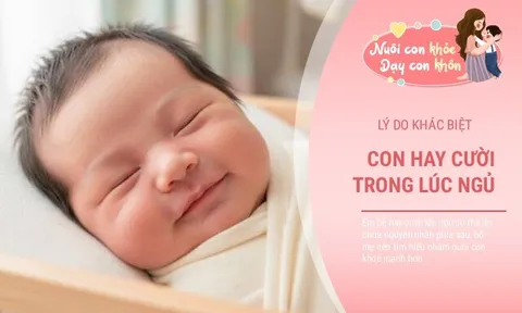 Giải mã nụ cười trẻ sơ sinh khi ngủ, có phải do bà mụ dạy hay lý do khác?
