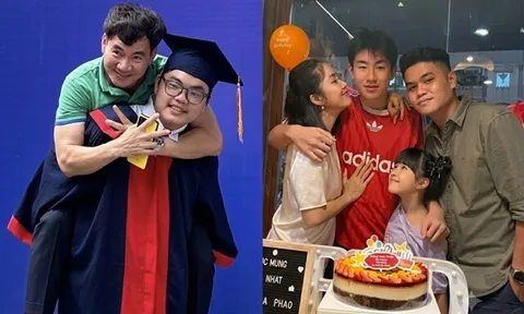 Sao Việt 24h: Nghệ sĩ Xuân Bắc "giám sát" quý tử Bi béo đi chơi với bạn nam; Con trai Lê Phương cao vượt bố Trung Kiên