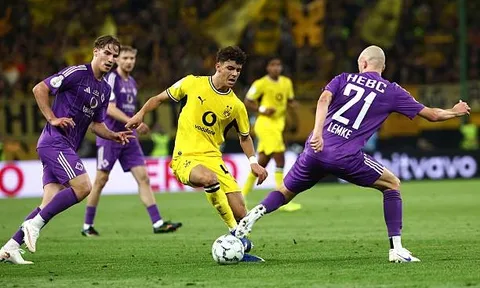 Dortmund trút "mưa bàn thắng" vào lưới HEBC Hamburg tại DFB Pokal