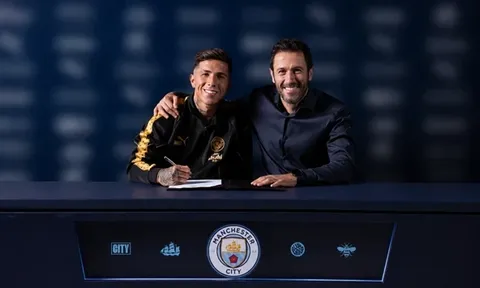 CHÍNH THỨC! Man City chốt hạ bom tấn Enzo Fernandez từ Chelsea