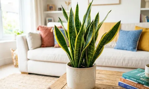 Vị trí đặt cây lưỡi hổ giúp tăng sinh khí trong nhà, hút tài lộc