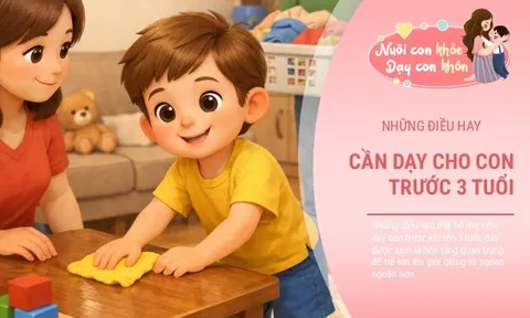 Trẻ lớn lên dễ thành công, nếu bố mẹ cho con làm ngay những việc này trước 3 tuổi