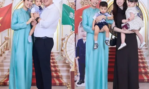 Hoa hậu Ngọc Hân mở tiệc thôi nôi linh đình cho quý tử, Đỗ Mỹ Linh và dàn sao nổi tiếng đưa con đến dự