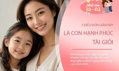 3 điều cha mẹ cần học trước khi muốn con trở thành một đứa trẻ hạnh phúc, tài giỏi
