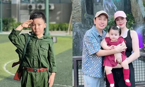 Sao Việt 24h: Con trai Hòa Minzy hóa "chú bộ đội" trong ngày 2/9; Phương Lê khoe ái nữ ngày càng giống bố NSƯT Vũ Luân