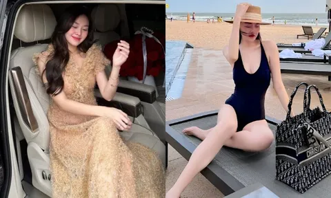 Nữ sinh THPT Hà Nội thành Á hậu khi mới 19 tuổi, bí mật mang thai giờ sống như phú bà, chi trăm triệu ở cữ