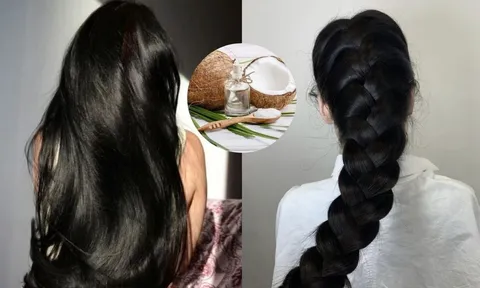 Cách ủ tóc bằng dầu dừa giúp tóc mềm mượt, giảm rụng, không bết dính