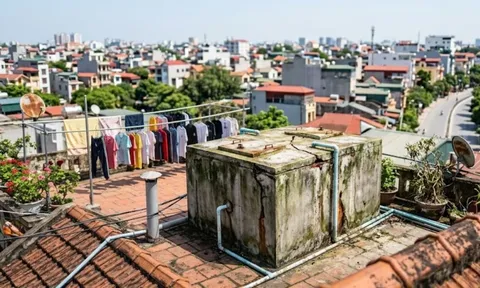 Cảnh báo quan trọng cho các gia đình dùng bể nước xi măng
