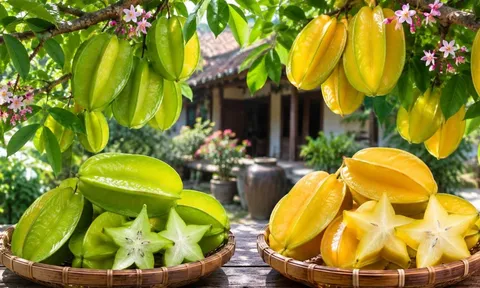 Cây khế chua và khế ngọt trong phong thủy có khác nhau về ý nghĩa không? Nên chọn loại nào?