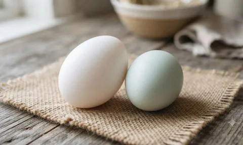 Chọn trứng vịt nên chọn trứng vỏ trắng hay vỏ xanh?