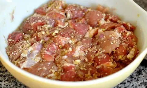 Cách ướp thịt nướng ngon tại nhà