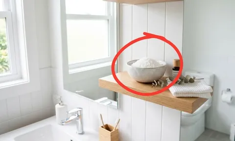 Vì sao nên đặt bát muối trắng trong nhà vệ sinh?