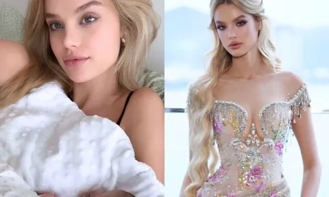 "Búp bê sống" Miss World final walk với một thai nhi hình thành trong bụng, sau sinh khoe dáng nuột khi trở lại Việt Nam