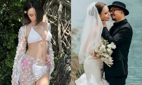 Thầy giáo Hà Nội "tán đổ" em học trò hotgirl kém 13 tuổi, đàng gái mang bầu vẫn mê mặc bikini, sinh xong đẹp mặn mà