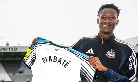 Newcastle hoàn tất thương vụ chiêu mộ thần đồng Ousmane Diabate