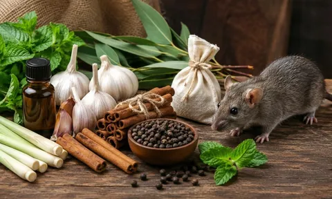 Cách đuổi chuột bằng mùi tự nhiên: 7 mẹo đơn giản khiến chúng tự tìm đường đi
