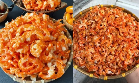 Mẹo chọn tôm khô ngon, an toàn