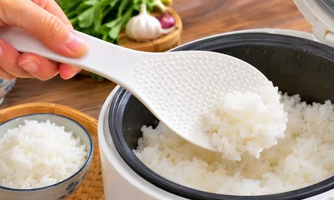 Tại sao thìa xới cơm lại nhiều chấm sần mà không làm nhẵn? Hóa ra có lý do rất thực tế