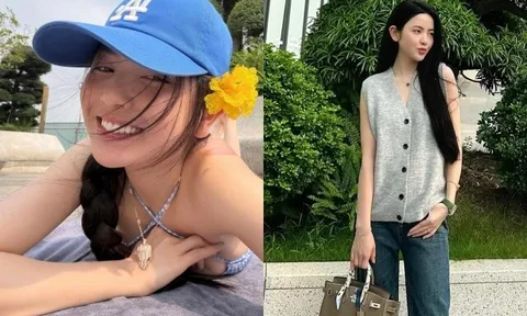 Nàng WAG có gu thời trang "sang xịn", khéo "dát" hàng hiệu lên từng outfit: Đi xe 8 tỷ, ở biệt thự 4 tầng