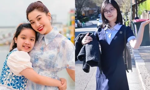 Nữ MC nổi tiếng đưa con sang Úc 10 ngày để tham quan trường học, ái nữ học giỏi nhất khối khiến mẹ biết ơn
