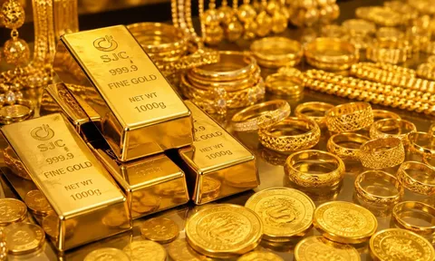 Bảng giá vàng 9999 24K 18K 14K 10K SJC DOJI PNJ hôm nay 5/9/2026