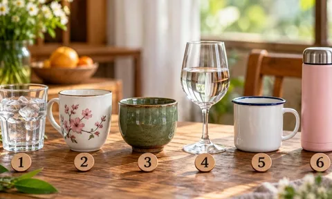 Chọn 1 chiếc cốc bạn muốn dùng để xem “mệnh” của bạn có điểm mạnh nhất là gì