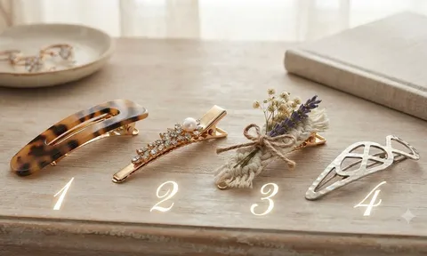 Chọn 1 chiếc kẹp tóc bạn thích nhất