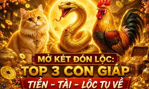 Mở két đón lộc: Top 3 con giáp Tiền - Tài - Lộc tụ về