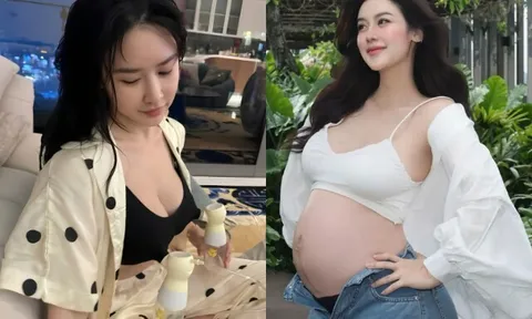 Mỹ nhân phim Việt 500 tỷ bí mật sinh con với chồng đại gia, giờ mới lộ ảnh bầu, đẻ xong mặc bikini đẹp mê