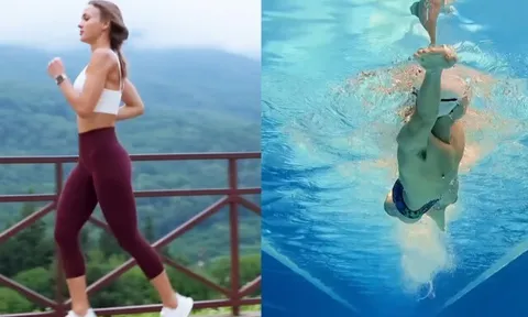 Bơi và chạy bộ đâu mới là bài tập tốt cho toàn thân, ai cũng nên tập để sức khỏe dẻo dai, cơ bắp săn chắc?