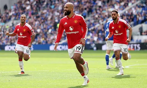 Everton 0-1 Man Utd: Mbeumo nổ súng