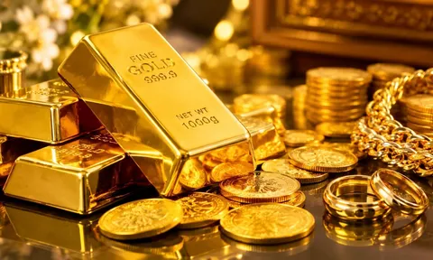 Bảng giá vàng 9999 24K 18K SJC DOJI PNJ hôm nay 6/9/2026