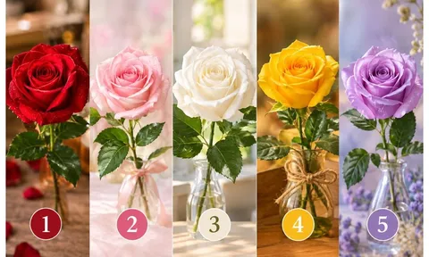 Chọn 1 bông hồng bạn ấn tượng nhất: Dự báo câu chuyện tình cảm của bạn đang theo xu hướng nào?