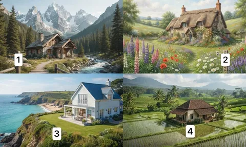 Chọn 1 ngôi nhà bạn muốn được sống trong đó