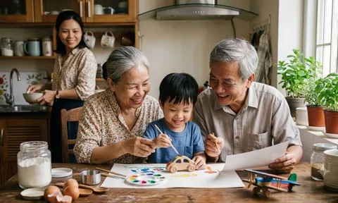 Hai anh em, hai cách lớn lên và bài học cha mẹ không nên bỏ qua khi nhờ ông bà chăm con