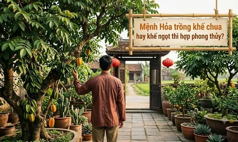 Mệnh Hỏa trồng khế chua hay khế ngọt thì hợp phong thủy?