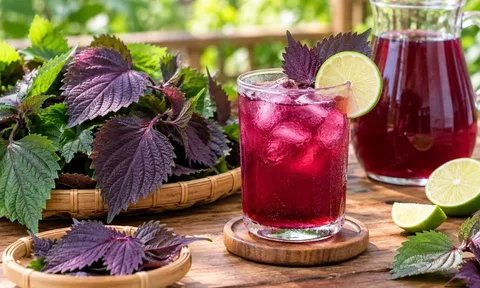  Tin vui cho người thích uống nước tía tô: Thêm một thức uống dân dã nhưng có nhiều điểm đáng chú ý