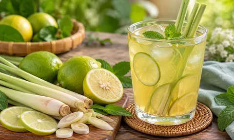 Uống nước chanh sả mỗi ngày: Lưu ý điều này