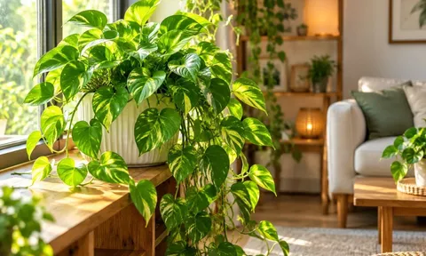 Vị trí tốt nhất để trồng cây trầu bà: Đặt đúng chỗ, cây xanh tốt và nhà cũng thêm sinh khí