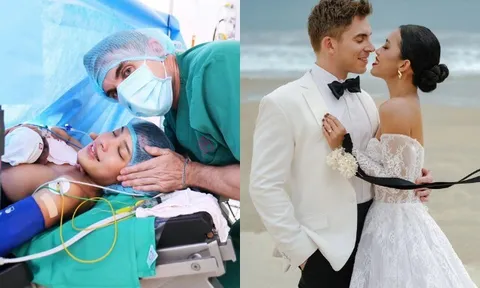 Tiểu thư Đà Nẵng khiến doanh nhân người Anh vượt 9.000km về Việt Nam xây tổ ấm, sinh con đầu lòng ở tuổi 27