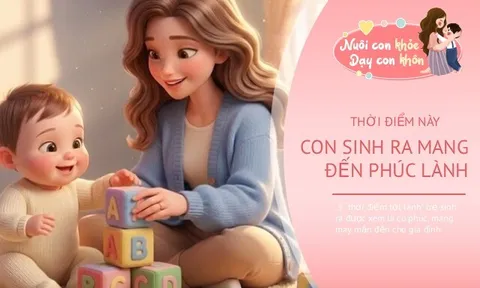 Vận may của trẻ không thể giấu, con sinh vào 3 thời điểm này mang đến sự giàu có và thịnh vượng cho cả nhà