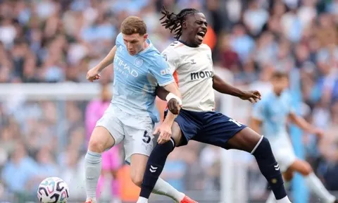 Tuyến giữa của Man City xoay chuyển đến chóng mặt