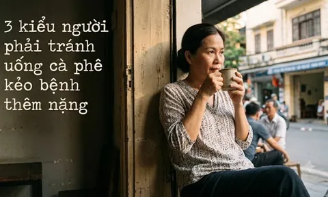 3 kiểu người phải tránh uống cà phê kẻo bệnh thêm nặng