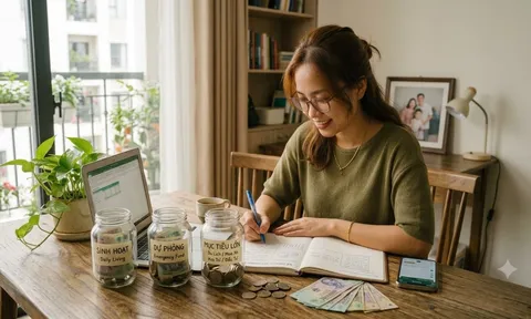 Mẹo tiết kiệm tiền bằng cách chia 4 tài khoản: Biết tiền nào để tiêu, bạn sẽ bớt “xót ví” mỗi lần mua sắm
