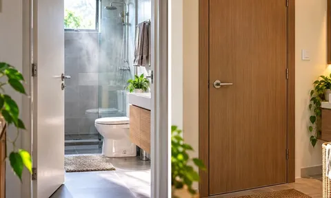 Nhà vệ sinh nên đóng hay mở cửa khi không dùng? Nhiều gia đình đang làm ngược