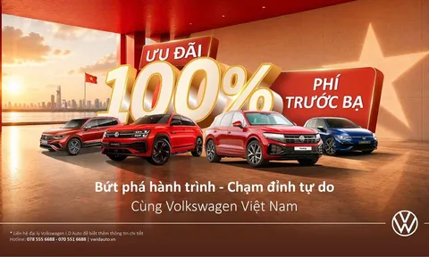 Volkswagen ưu đãi 100% lệ phí trước bạ chỉ trong tháng 9