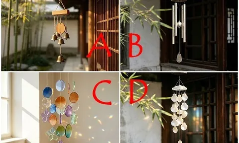 Trắc nghiệm: Chọn một chiếc chuông gió, biết ngay nửa kia của bạn có phải là người đáng tin cậy