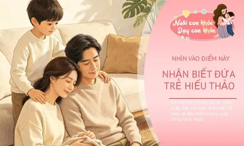 Con lớn lên hiếu thảo không nằm ở việc “ngoan” hay “giỏi”, mà ở 3 điều này