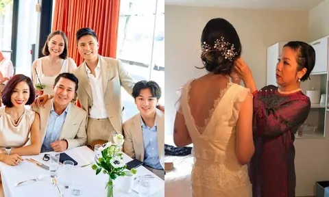 Con sao Việt cưới bạn đời ngoại quốc: Thu Hương khoe nàng dâu xinh đẹp, Mỹ Linh sang Mỹ chăm chút cho con gái Anh Quân
